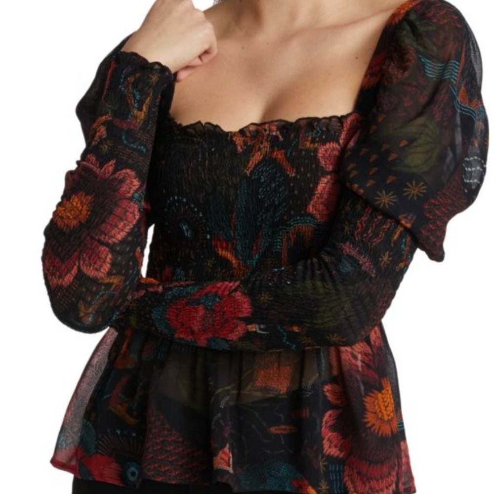 River Creatures Chiffon Top